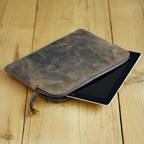 PAPER HIGH Buffalo Leather IPad/tablet case