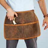 PAPER HIGH Buffalo leather gardening or tool belt